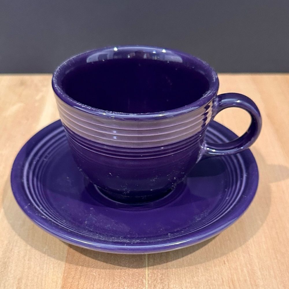 Fiestaware Tea Cup & Saucer